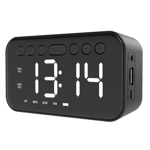 ⏰🔊 Reloj Despertador con Bocina, Música y Radio FM