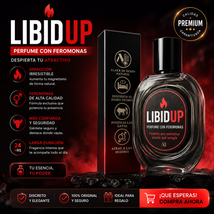 PERFUME CON FEROMONAS LIBIDUP