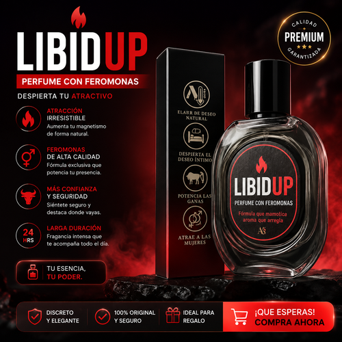 PERFUME CON FEROMONAS LIBIDUP