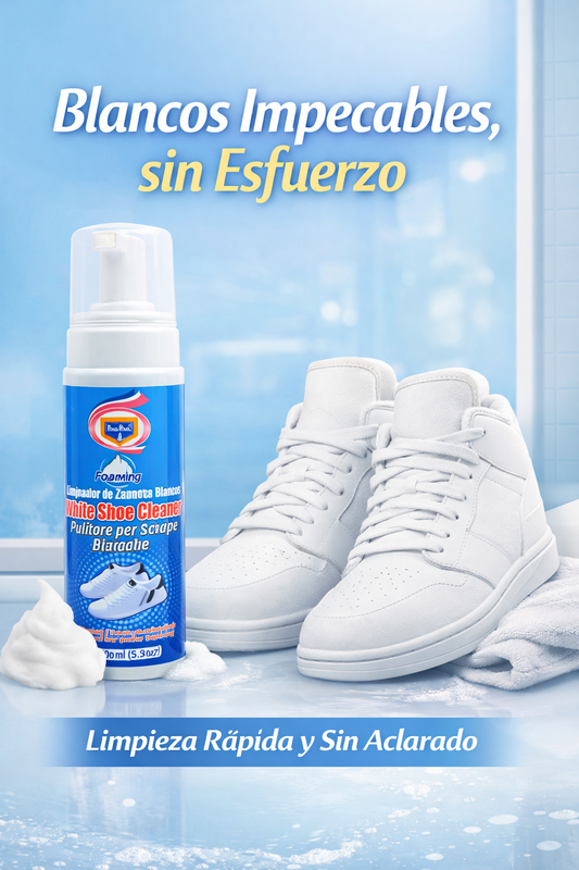 ESPUMA LIMPIADORA DE ZAPATOS EN SPRAY
