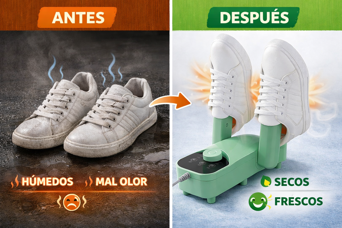 SECADOR DE ZAPATOS MULTIFUNCIONAL MD12634