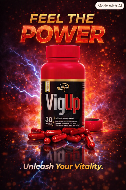 VigaUp x 30  Energía, vitalidad y bienestar