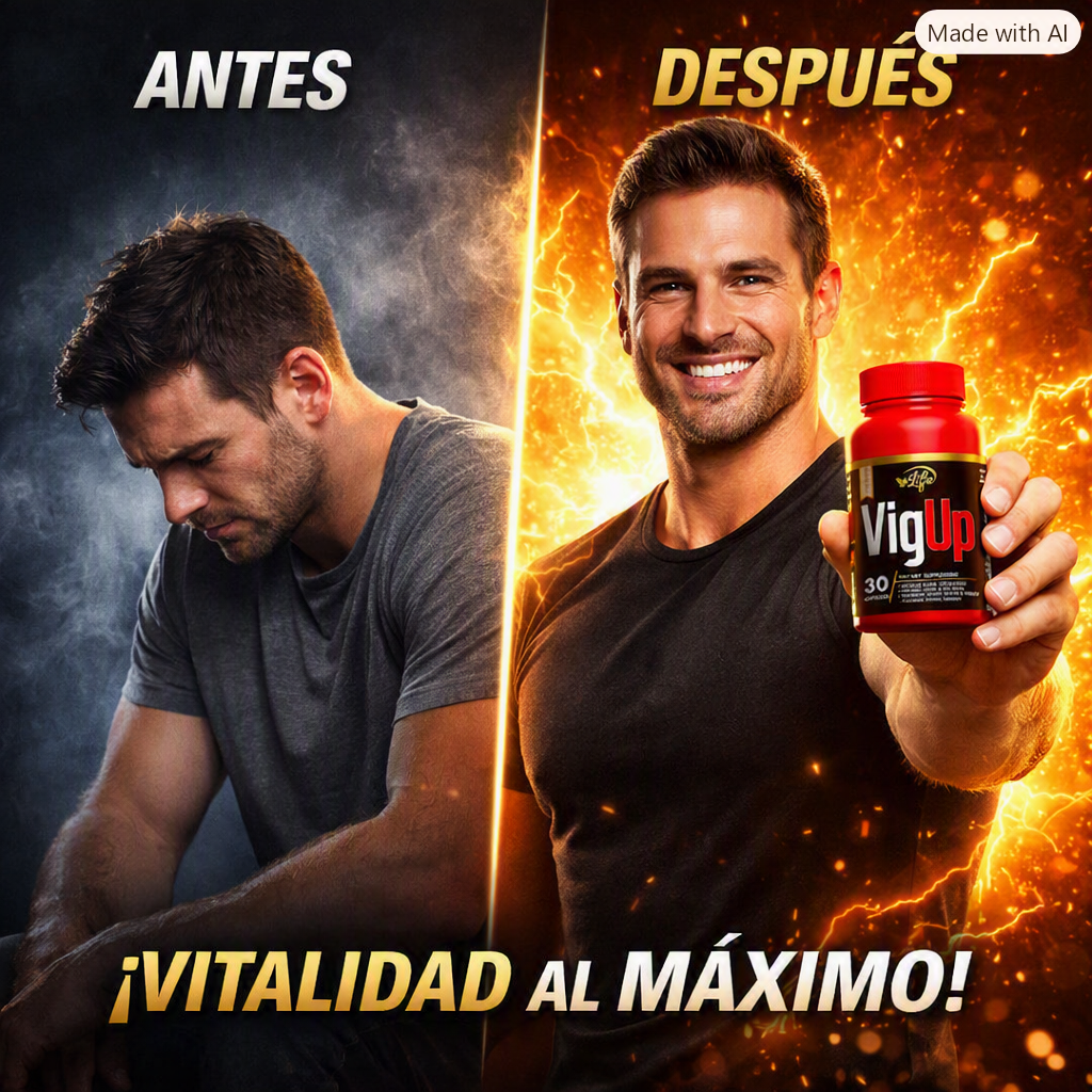 VigaUp x 30  Energía, vitalidad y bienestar