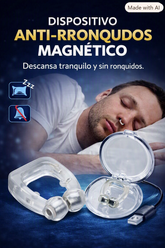 CLIPS NASAL ANTIRRONQUIDOS (4 UNIDADES )