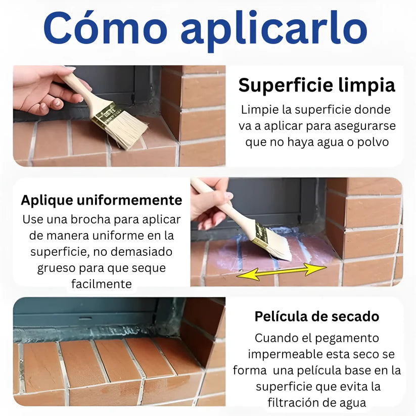 IMPERMEABILIZANTE SELLADOR DE FILTRACIONES DE 300 GRAMOS